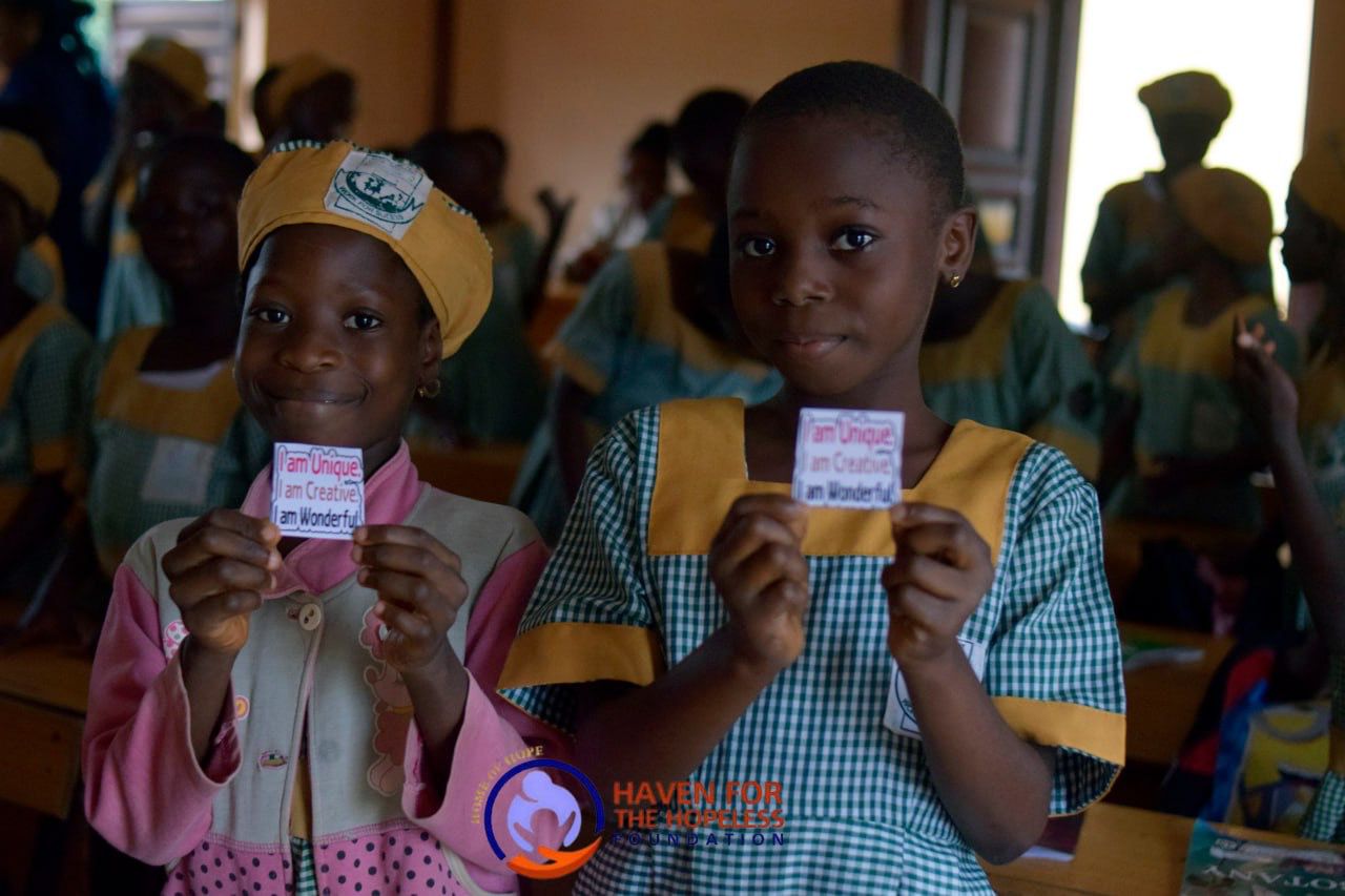 Haven for the Hopeless Foundation — girl child — programme photo